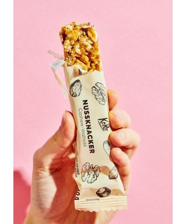 KoRo - Cashew Nut Bars | 12 x 40 g - vegan gluten free - Buy Online on GoSupps.com