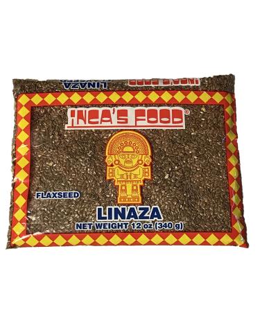 Inca's Food Linaza Flaxseed (Linseed) Product of Peru 12oz
