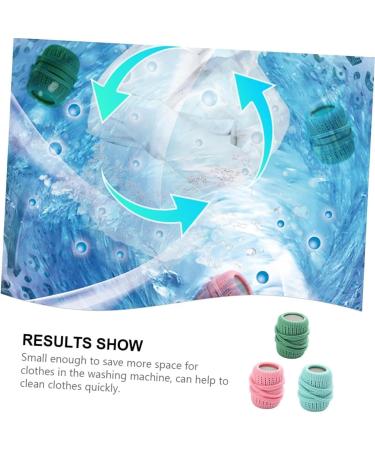 3pcs/Set Washing Machine Laundry Ball Fabric Softener Dispenser Laundry Balls Can Be Added Liquid Decontamination Laundry Ball to Prevent Tangles (6pcs) - Buy Online on GoSupps.com