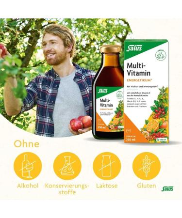 Salus Pharma GmbH Multivitamin Energetic 500 ml - Boost Your Energy & Wellness - Shop Internationally - Buy Online on GoSupps.com