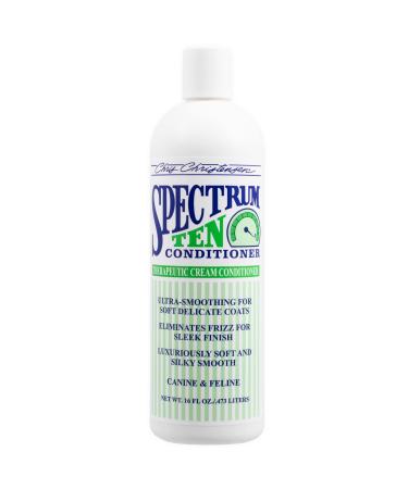 Chris Christensen Spectrum Ten Conditioner Soft & Smooth Coats - Special care for soft and smooth fur |Professional dog grooming 473ml