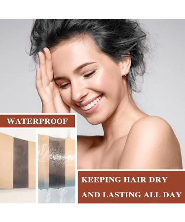 Root Touch Up Powder Stick | Hairline Shadow Sponge Pen for Long Lasting Waterproof Coverage - Pearl Black - Buy Online on GoSupps.com