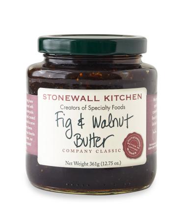 Stonewall Kitchen Fig and Walnut Butter, 12.75 Ounces Fig and Walnut 12.75 Ounce (Pack of 1)