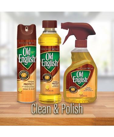 Old English Wood Polish, Bottle, 16 Oz, Pack of 2 - Buy Online on GoSupps.com