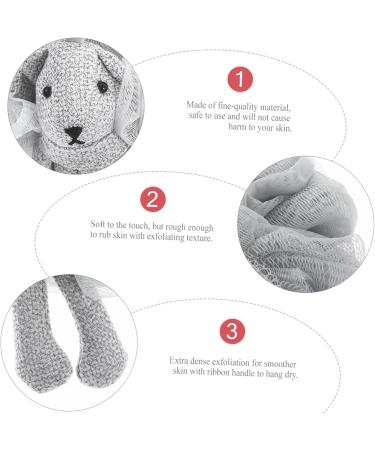 Mikinona 1pc Cartoon Bath Ball Bath Sponges for Shower Exfoliating Loofah Sponge Skin Cleansing Animal Toy Exfoliating Body Scrunchie Cotton Fabric Take a Bath Child Washing Ball - Buy Online on GoSupps.com