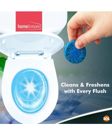SOL 24pk Toilet Cistern Blocks Ocean Scent 50g Toilet Fresheners Toilet Blocks Cistern Toilet Bowl Cleaner Toilet Blocks for Cisterns with Long Lasting Fragrance Removes & Prevents Limescale - Buy Online on GoSupps.com