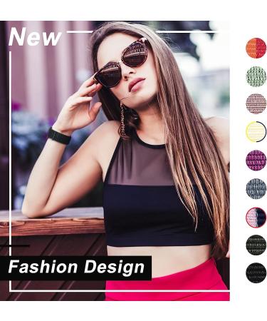 Nylon Sport Band for Apple Watch 38mm/40mm/41mm - Adjustable Breathable Strap for iWatch Series 8/7/6/5/4/3/2 SE - Dark Black - Buy Online on GoSupps.com