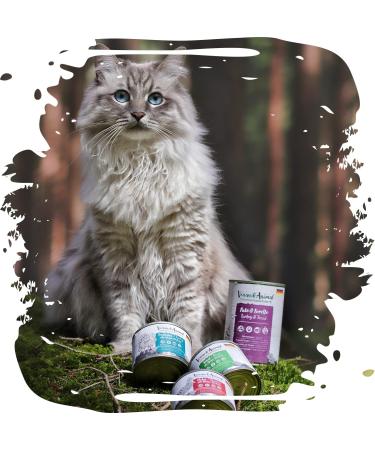 Buy Venandi Animal Premium Grain-Free Cat Food - Monoprotein Sheep Wet Food (12 x 125g) - Natural & Healthy for Your Cat - Buy Online on GoSupps.com