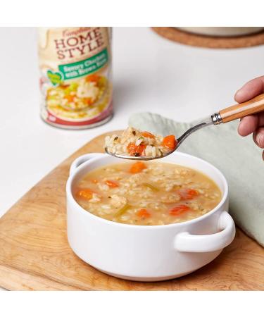 Campbell's Homestyle Healthy Request Savory Chicken Brown Rice Soup 18.6 Oz Can (Case of 12) - Buy Online on GoSupps.com