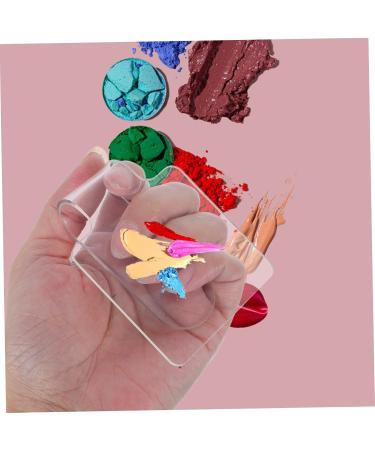 Healeved 10pi ces Plateau de Maquillage pour Fond de Teint Palette de M lange Portable pour Fards Paupi res R cipient Transparent pour Nail Art - Buy Online on GoSupps.com