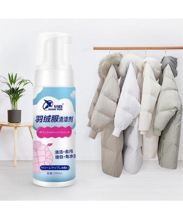 MISOYER Down Wash Detergent - Dry Fast Water Free Natural Down Jacket Cleaner Spray 7.04 oz Down Cleaner Wash and Care Spray for Cloth Deep Cleansing and Brightening - Buy Online on GoSupps.com