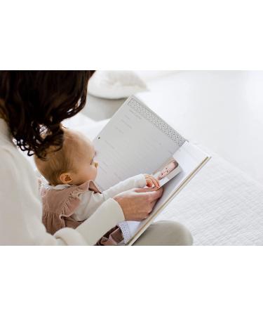 Pearhead First 5 Years Baby Memory Book - Gender-Neutral Baby Keepsake - Black and Gold Polka Dot Design - Perfect Gift for New Parents - Includes Hello Baby Sonogram Book - 1 Count - Buy Online on GoSupps.com