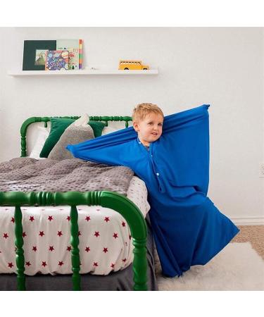 Buy Sensory Body Sock for Autism | Stretchy Deep Pressure Cocoon for Kids & Adults - Sky Blue - Buy Online on GoSupps.com