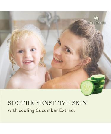 Tree To Tub Lavender Body Wash for Sensitive & Dry Skin - pH Balanced Moisturizing Vegan Soap with Organic Shea Butter & Aloe Vera - 2 Pack - Buy Online on GoSupps.com