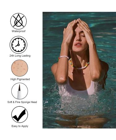Rosarden Freckle Pen: Waterproof Long Lasting Faux Freckle Makeup for Natural Sunkissed Skin | Light Brown - Buy Online on GoSupps.com