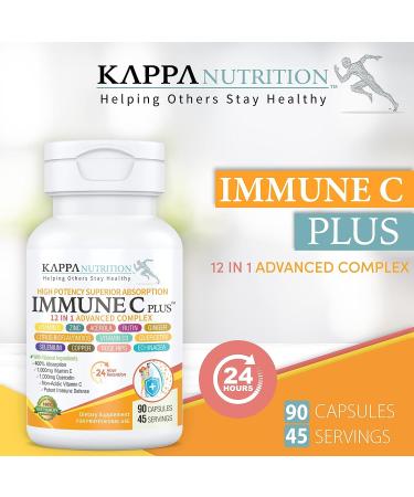 Immune Support Supplement with Quercetin, Vitamin C, Zinc, Vitamin D3 and More - 150 Capsules - Buy Online on GoSupps.com