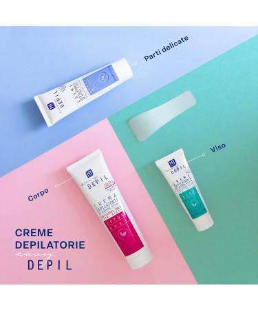  HP HEALTH PRODUCTS EASY DEPIL Easy Depil 2 Piece Hair Removal Cream Kit for Legs and Arms 150ml Quick Simple to Use Effective and Safe with Softening Plant Proteins Smooth Skin Pleasant Fragrance Unisex - Buy Online on GoSupps.com