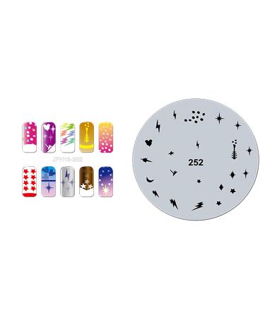 Fingernail stencil (airbrush nail art) Fengda JFH13-252