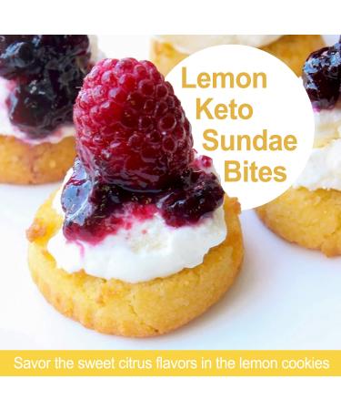 Too Good Gourmet Lemon & Birthday Cake Keto Brights Cookies - 5oz (Pack of 2) | Soft Baked, Sugar-Free, Grain-Free, Low Carb - Buy Online on GoSupps.com