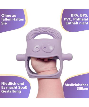 Mochi Baby Bei ring BPA-Free Silicone Teether | Premium Quality for Safe Chewing - Buy Online on GoSupps.com