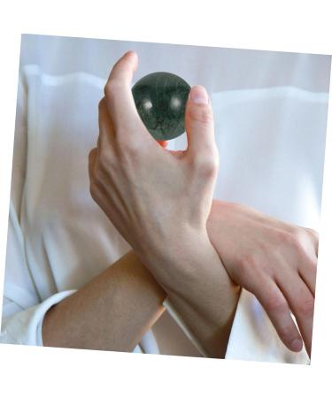 Healeved 4-Piece Jade Fitness Handball Massage Balls - Premium Health Massage Tool for Exercises - Green 4.00x4.00cm - Buy Online on GoSupps.com