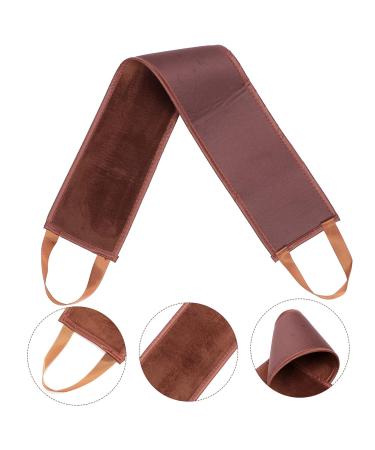 Outanaya 1pc Back Stretching Belt for Tanning Oil Application Self-applicator Tool for Body Lotion Easy to Clean Brown Back Wiping Strip for Smooth Even Finish - Buy Online on GoSupps.com