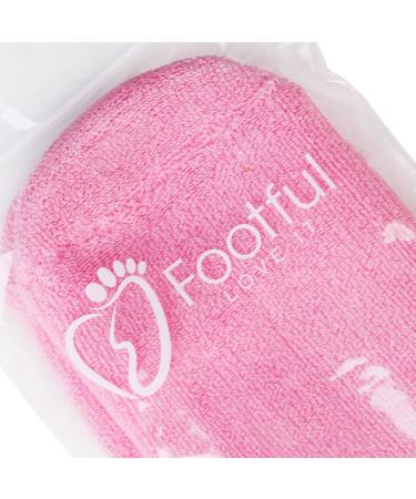Footful Beauty SPA Moisturizing Socks Gel Therapy Skin Care - Pink - Buy Online on GoSupps.com