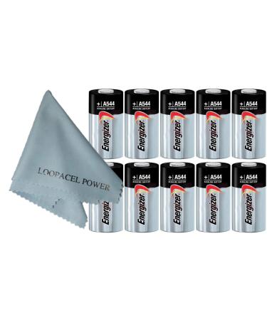 10 Energizer 4LR44 6 Volt Batteries