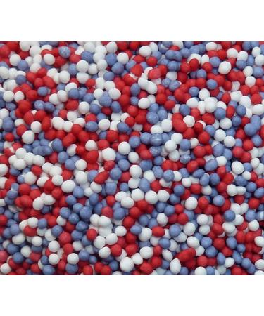 Twist Ingredients Red White and Blue Hundreds and Thousands 1 kg