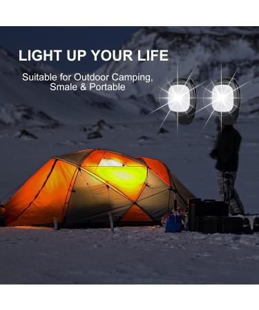 Ranjima LED Clip Lamp Rechargeable Outdoor USB Headlamp for Running Jogging Camping & Hiking (2-Pack) | Safety Light & Accessories - Buy Online on GoSupps.com