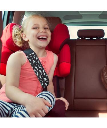 2-Pack Dino Dinosaur Safety Shoulder Pads for Kids - Car Seat & Bicycle Seat Belt Protection - Buy Online on GoSupps.com