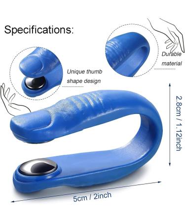 PNEDEODM Acuplus 4/8PCS Sugar Control Li4 Acupressure Point Clip - Magnetic Tiger Mouth Thumb Massage Clip (Black) | International Shipping - Buy Online on GoSupps.com