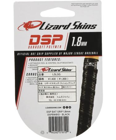 Lizard Skins Bat Grip 1.8mm Black - Premium Baseball Bat Wrap - Buy Online on GoSupps.com