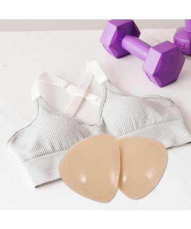 WRITWAA 2pcs Silicone Breast Patch Reusable Adhesive Soft and Comfortable for Women Chest Pads Invisible Chest Pads - Buy Online on GoSupps.com
