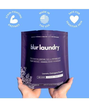 Buy Lavender & Sweet Orange Laundry Detergent Powder - 100 Loads Enzyme Trio Plant-Derived International Shipping Available - Buy Online on GoSupps.com
