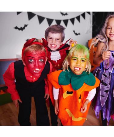 Halloween Makeup Set - 36 PCs Ultimate Family Party Pack for Easy On & Easy Off. Perfect for Halloween Party Suppiles - Buy Online on GoSupps.com