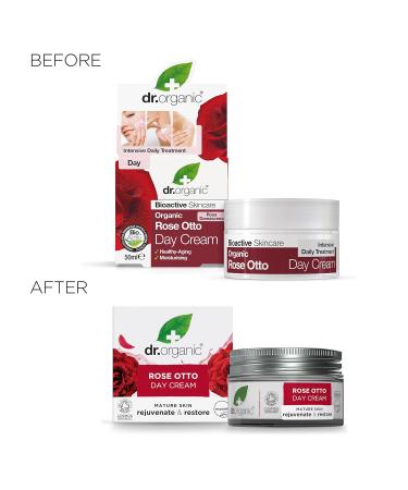 Buy Organic Doctor Rose Otto Day Cream | 1.7 oz | Natural Moisturizer for Radiant Skin - Buy Online on GoSupps.com