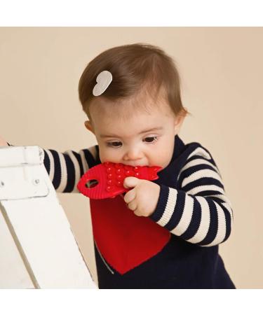 POPPIES Smiley The Star and RED The Rocket Bundle - Silicone Sensory Toy for Infants - BPA-Free Teether and Bath Toy with Suction Cups and Textures - Buy Online on GoSupps.com