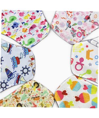 HAPINARY 5pcs Reusable Period Pads | Mama Cloth Pads | Washable Menstrual Napkin | Portable Towel Cloth | Printing Warp Pad - Buy Online on GoSupps.com