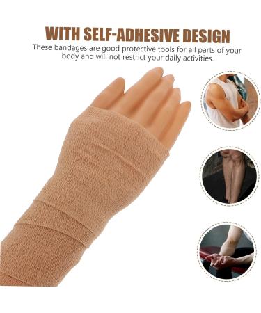 Self Adhesive Elastic Ankle Sports Tape | Portable Athletic Tape for Fitness & Sports - Breathable Spandex Ankle Splint - Buy Online on GoSupps.com