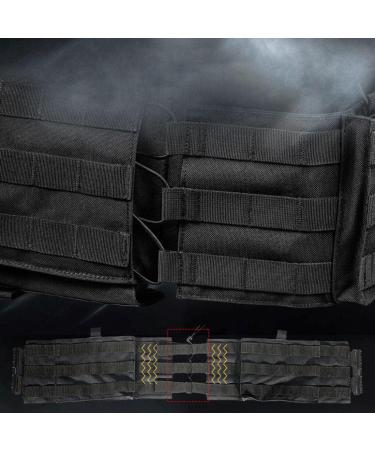 Buy Generic Plate Carrier - Molle Quick Release Tactical Vest in Black | International Shipping Available - Buy Online on GoSupps.com