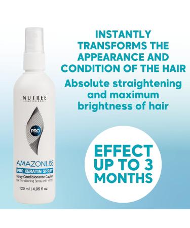 Amazonliss Keratin Hair Spray Treatment - 4.05 fl oz Liquid Keratin for Smooth Straight Hair - Pro Keratin Gel Mask 8.8 oz - Anti-Frizz & Hydrating Beauty Mask - Buy Online on GoSupps.com