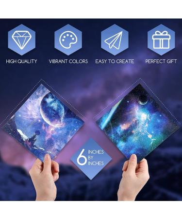 Double Sided Origami Paper Kit - 150 Sheets, 6x6 Inch, Sky Galaxy Star Pattern, Easy Folding for Arts & Crafts - Vivid Style - Buy Online on GoSupps.com