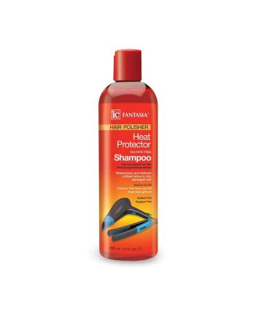 Fantasia Ic Hair Polisher Heat Proctector Sulfate Free Shampoo 12 Oz