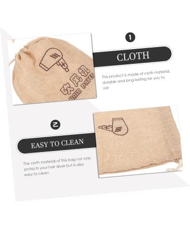 Baluue 10 Pcs Hair Dryer Bag for Travel Hair Dryer Drawstring Bags Hair Tool Bag Hair Dryer Bags Cloth - Buy Online on GoSupps.com