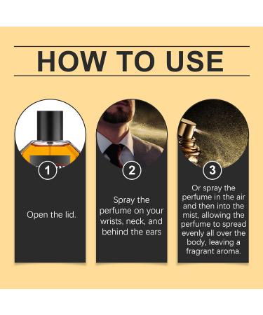 lisade Men's Charm Scent Perfume Cedarwood Long-lasting Fragrance Pheromone Oil for Men To Attract Women Pheromone Perfume for Man Pheromone Essential Oil (1 PCS) - Buy Online on GoSupps.com