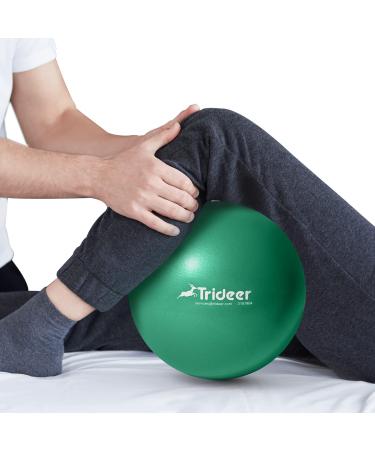 Trideer 9 Inch Pilates Ball Between Knees for Physical Therapy Mini Exercise Ball - Yoga Ball Small Workout Balls for Core Strength and Back Support Green - Buy Online on GoSupps.com