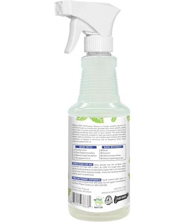 Mighty Mint All-Purpose Cleaner - Non-Toxic Natural Peppermint Spray for Home & Kitchen | 16oz - Buy Online on GoSupps.com