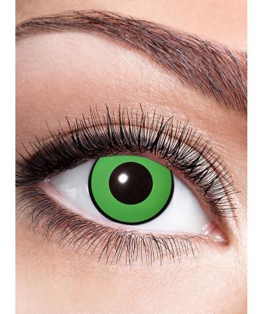 Waldelf contact lens/annual lens with diopters - colored motif lens with prescription (1 piece) - Dioptria: -2 - Ideal for Halloween Carnival Motto -Party Waldelf -2.0 Dioptria