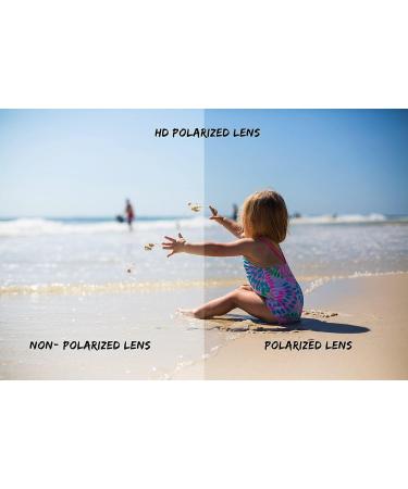 Pro Acme Unbreakable Polarized Baby Sunglasses - Black Frame | Grey Lens - Buy Online on GoSupps.com